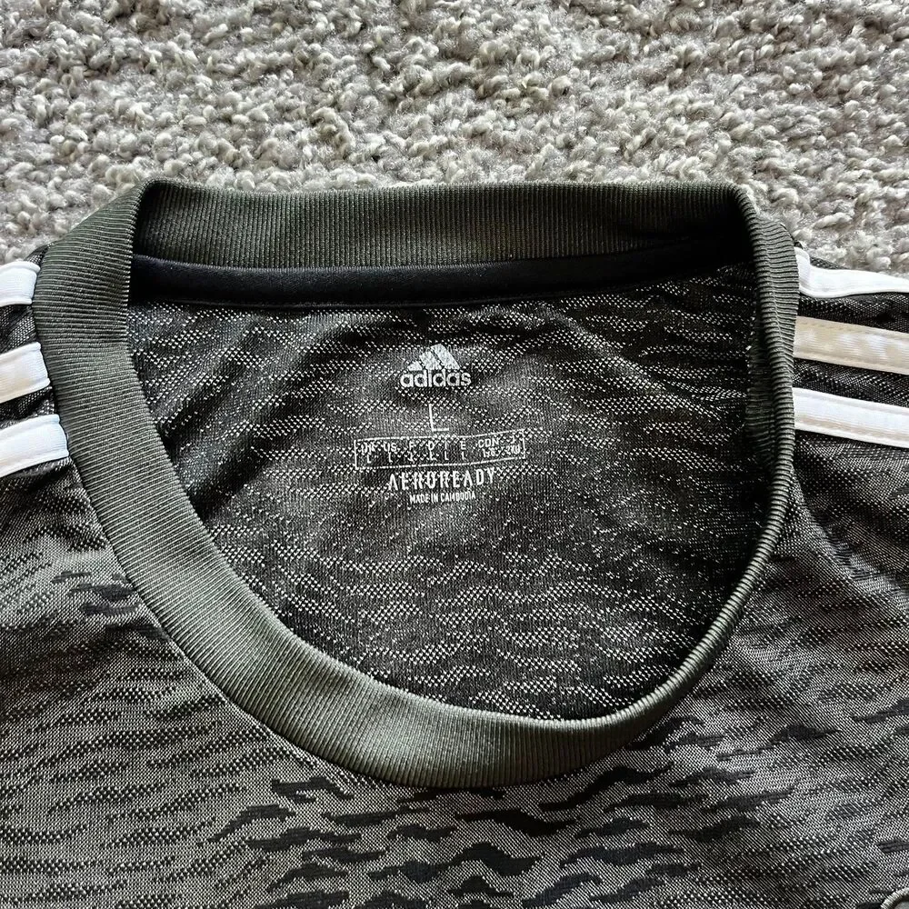 Adidas Manchester United 2020/21 Away Jersey Grey Mens Size‎ Large Grey